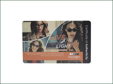 Cartão de pouco peso do PVC do RFID, Smart Card sem contato fino programável